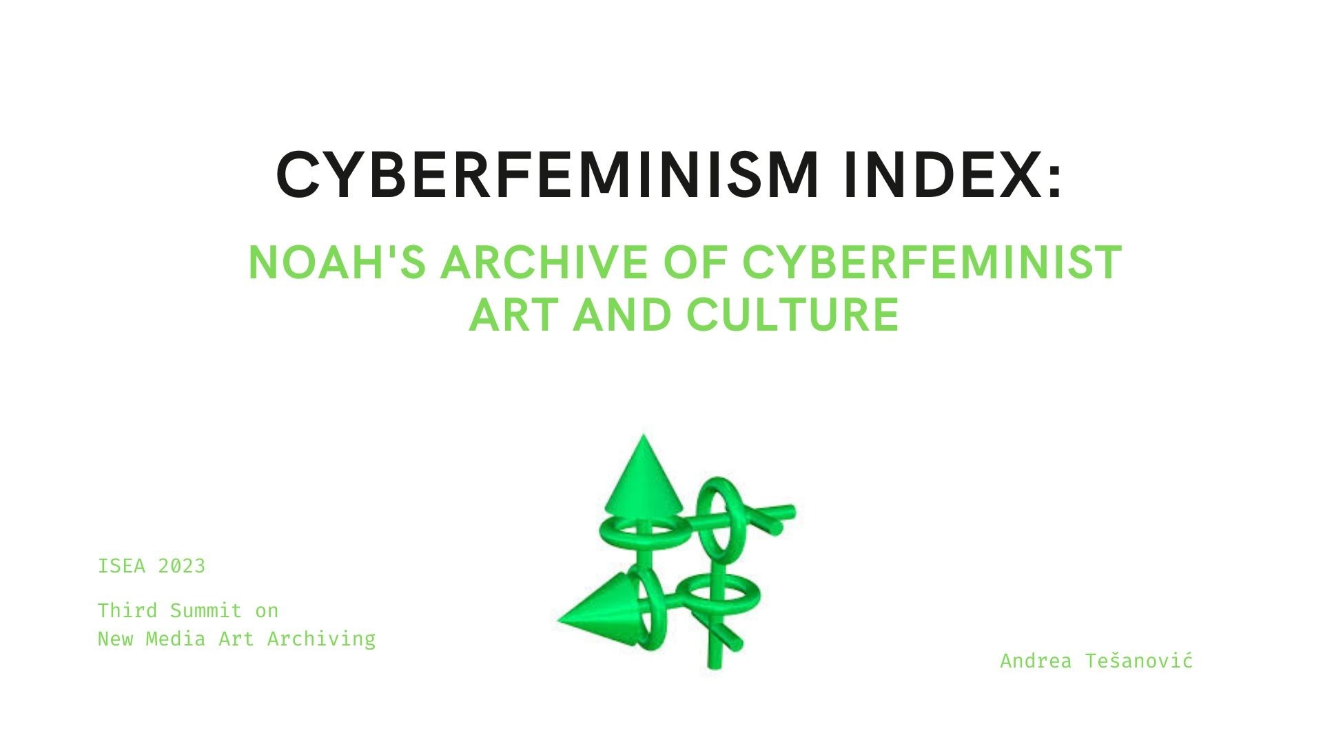 Cyberfeminism Index